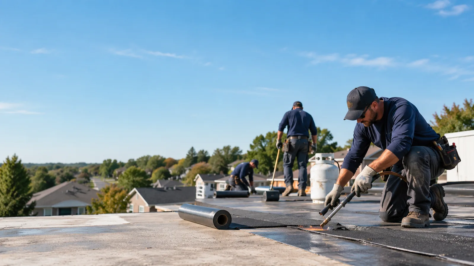 Flat Roof Leak Repair providers in Bronston, KY